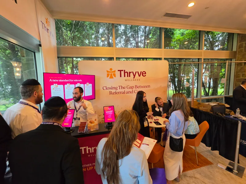 Community partners gathering at Thryve during Neshumah 2026