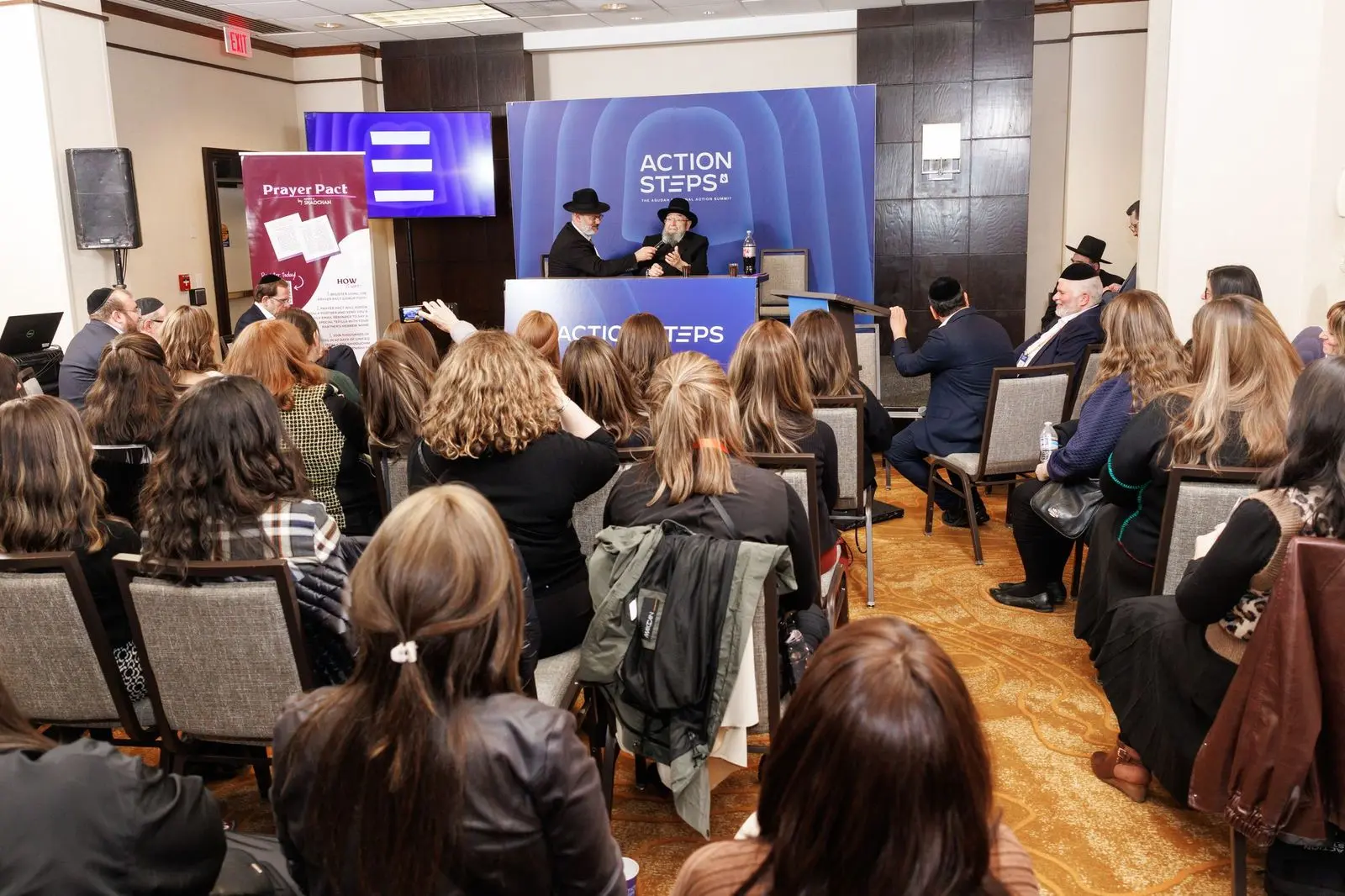 Professionals gathered for an Action Steps session at the 2025 Agudah National Action Summit